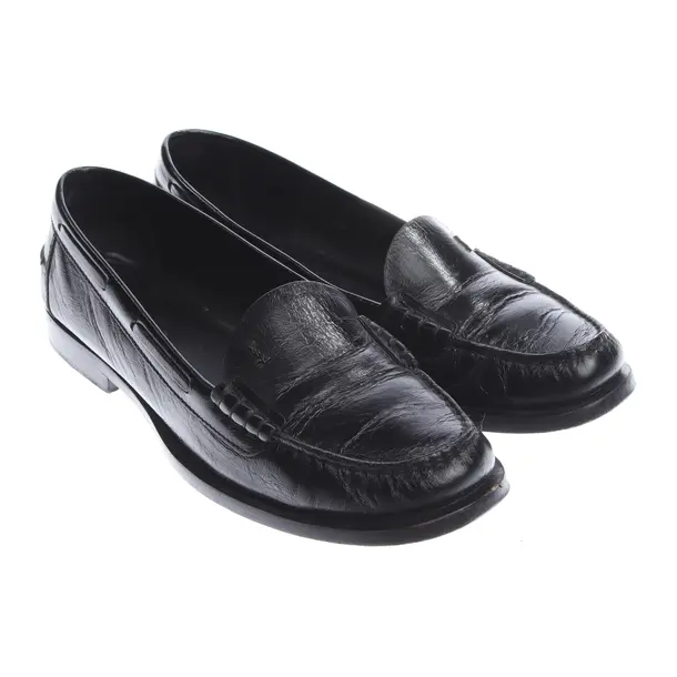 Flats in Black, , Saint Laurent