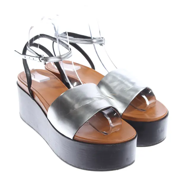 Wedges, in Gray, Alexander McQueen