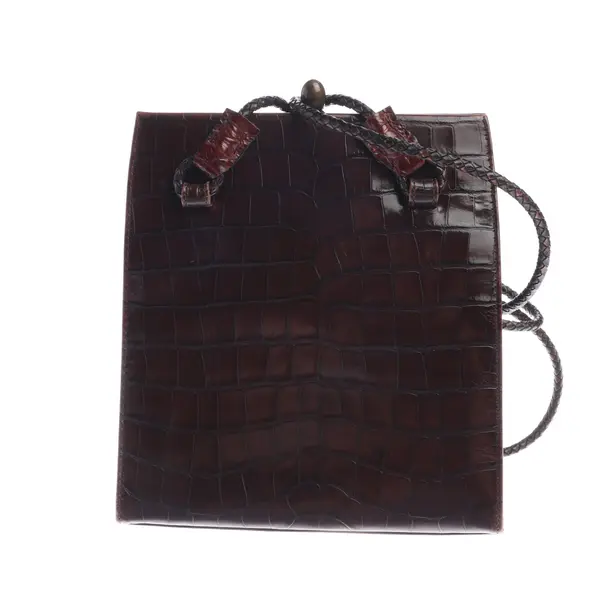 Cross Body Bag in Brown, Leather, Giorgio Armani