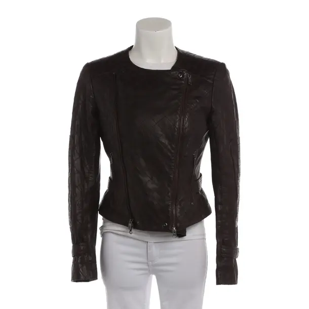 Lederjacke in Braun, Leder, Marc Cain
