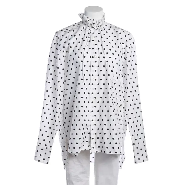 Blouse in White, Cotton, Plan C