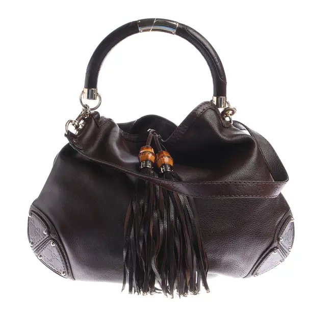 Shoulder Bag in Brown, Leather, Gucci