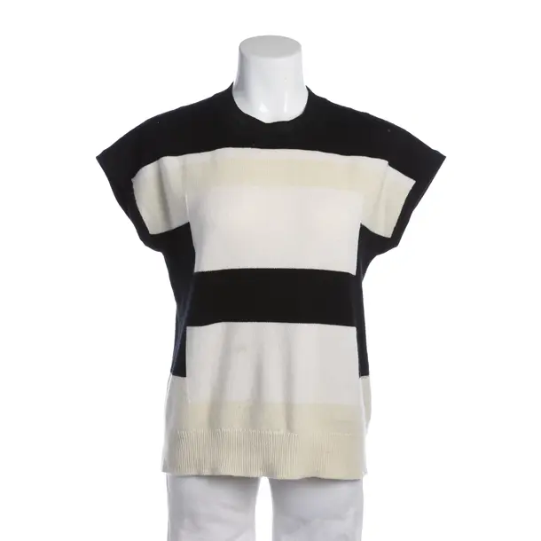 Bluse in Schwarz, Kaschmir, Hermès