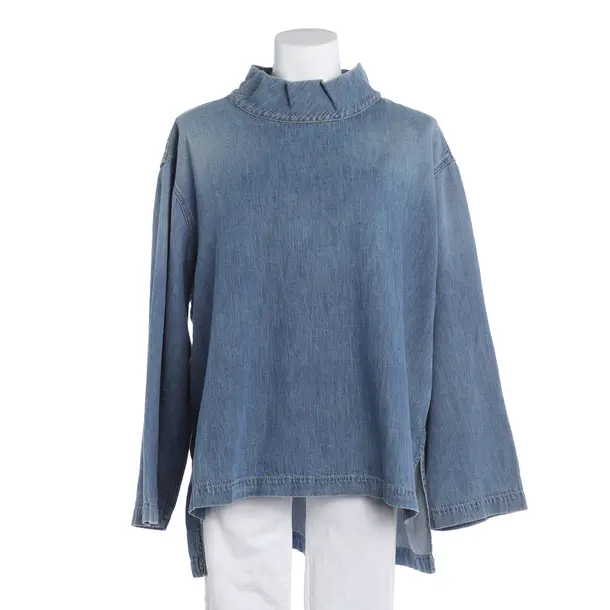 Camicia in denim, in Blu, Cotone, Chiuso