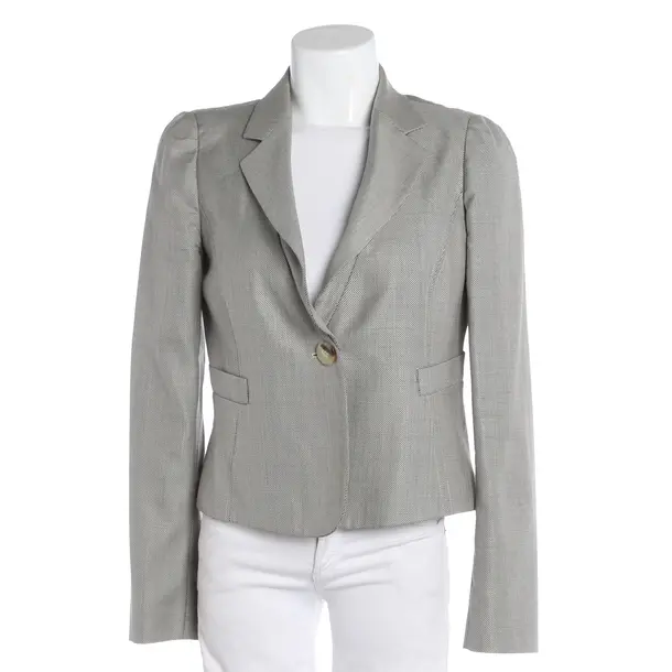 Blazer, in Grigio, Lana, Emporio Armani
