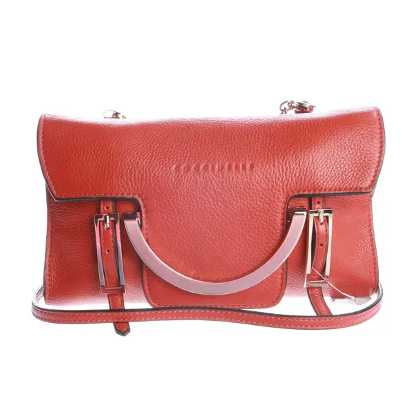 Shoulder Bag, in Dark Orange, Leather, Coccinelle