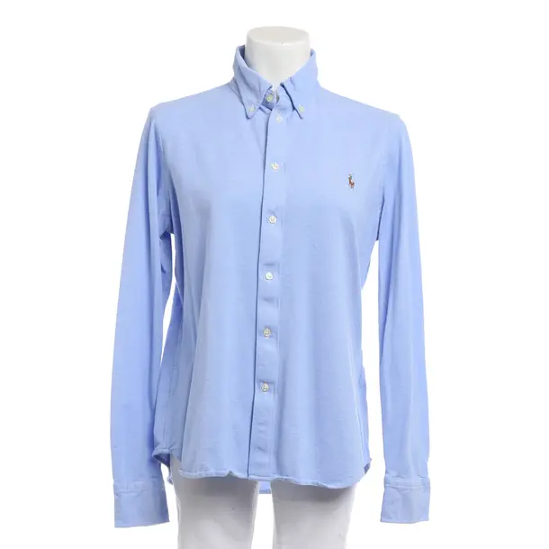 Bluse, in Hellblau, Baumwolle, Polo Ralph Lauren