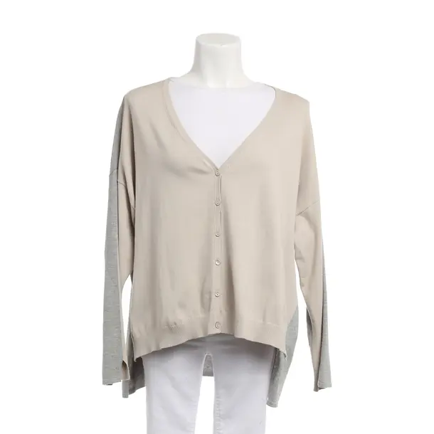 Cardigan, in Beige, Cotton, Max Mara