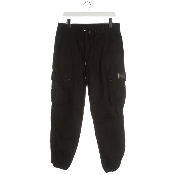 Pants, in Black, Cotton, Dolce & Gabbana