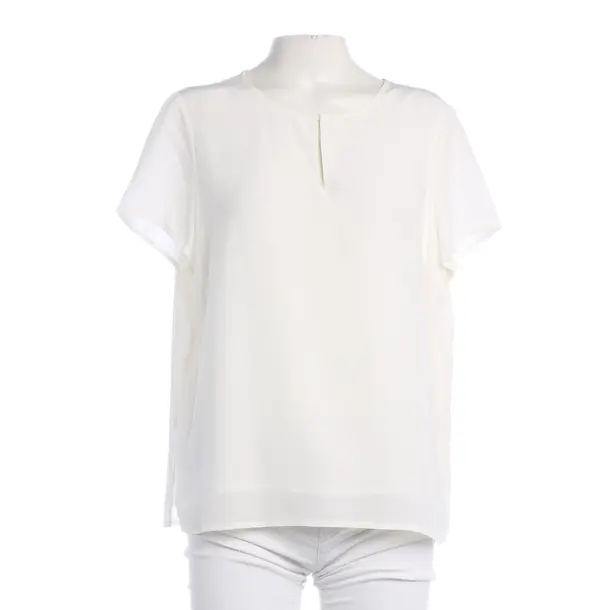 Bluse, in Weiß, Seide, Hemisphere