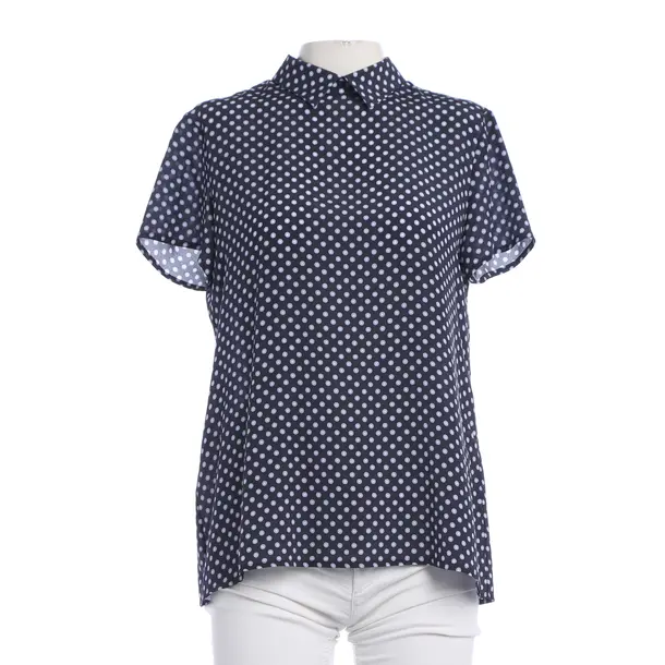 Bluse, in Blau, Seide, Antonelli