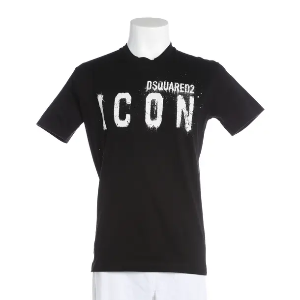 T-Shirt, in Schwarz, Baumwolle, Dsquared