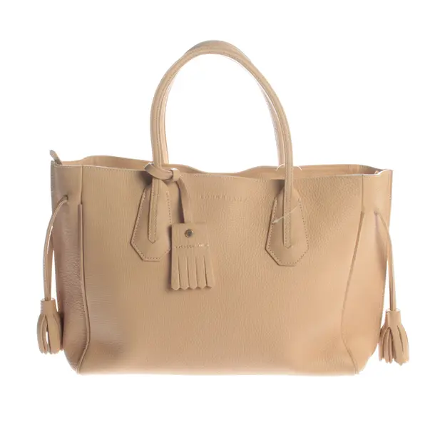Handtasche, in Beige, Leder, Longchamp