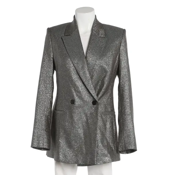 Blazer, in Silver, Viscose, Riani