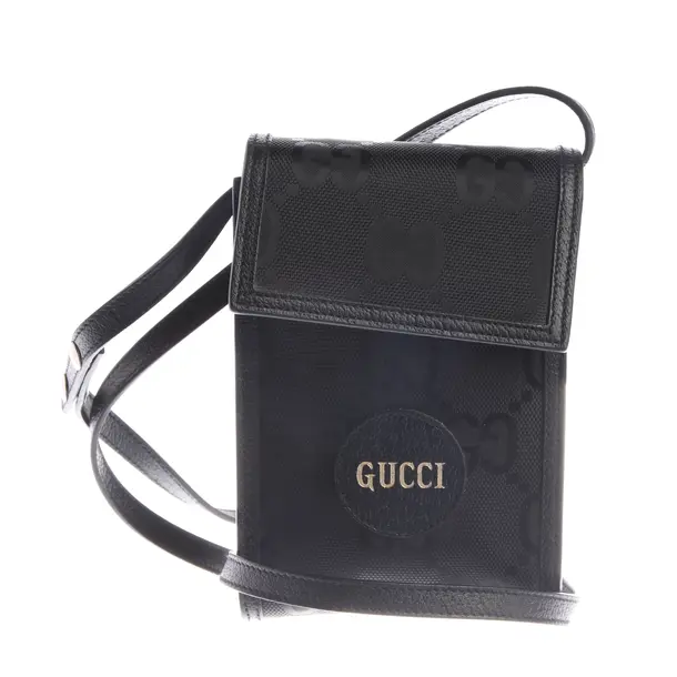 Phone Case, in Black, Polyamide, Gucci