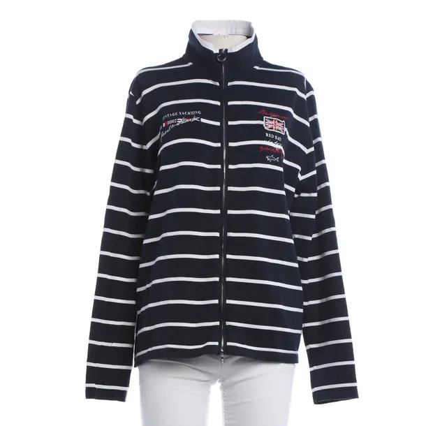 Zip-up Hoodie, in Navy, Cotton, Paul & Shark