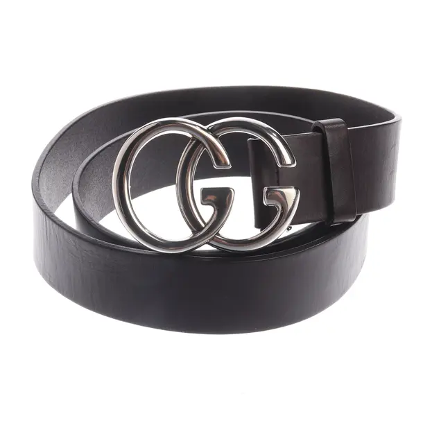 Gürtel, in Dunkelbraun, Leder, Gucci