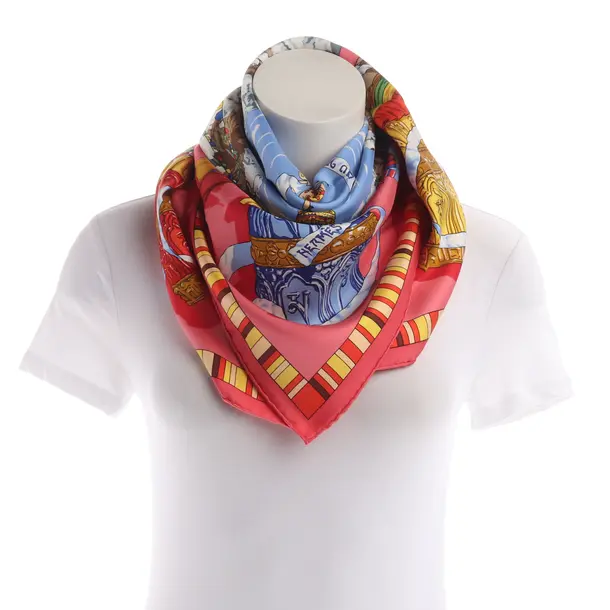 Shawl, in Multicolored, Silk, Hermès