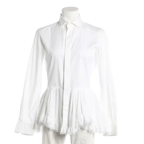 Blouse, in White, Cotton, Polo Ralph Lauren