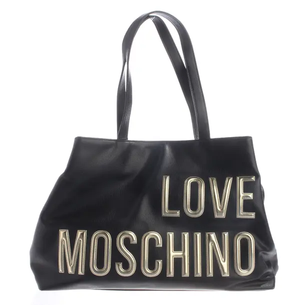 Handtasche, in Schwarz, Sonstiges Material, Love Moschino