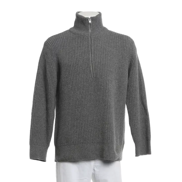 Pullover, in Grau, Wolle, Closed