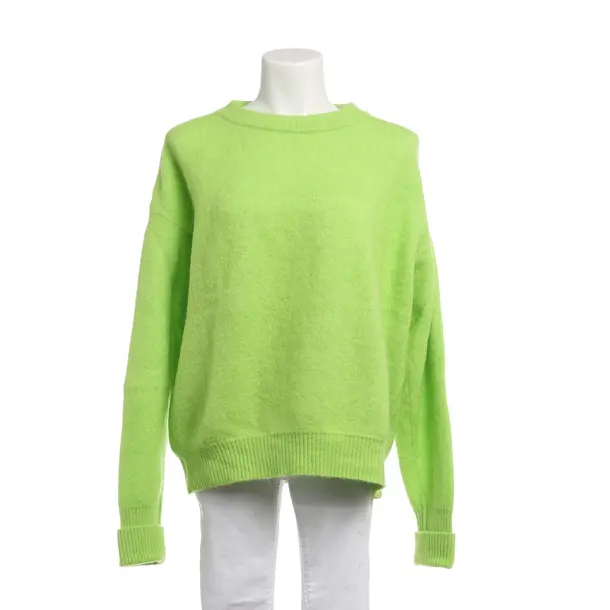 Maglione, in Verde neon, Poliestere, Vintage americano