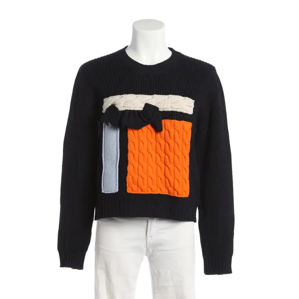 Wollpullover, in Navy, Wolle, MSGM