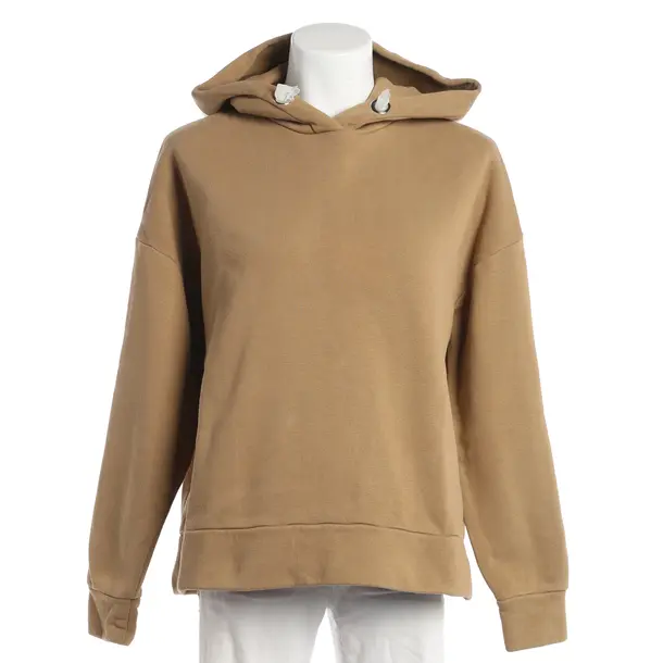 Felpa con cappuccio, in Marrone, Cotone, Chiuso