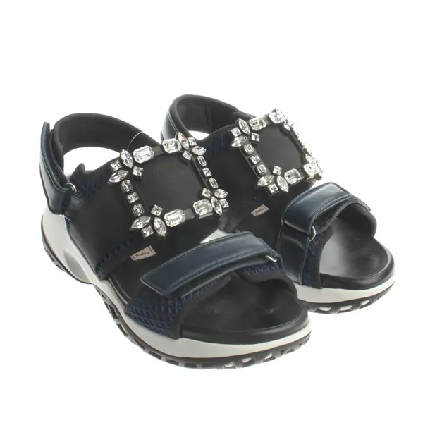 Sandali con cinturino, in Marina Militare, Roger Vivier