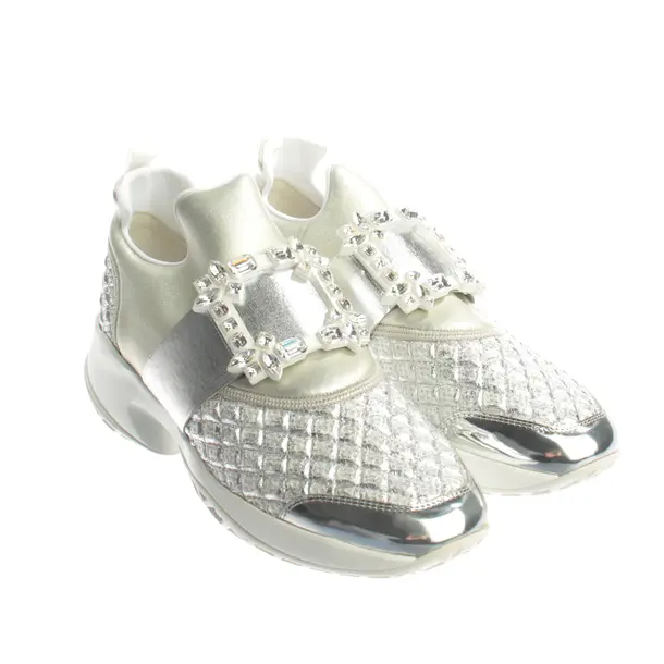 Sneaker, in argento, Roger Vivier