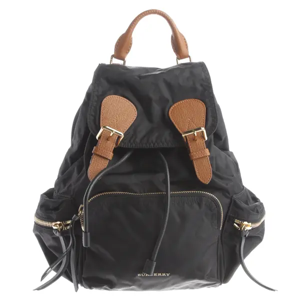 Rucksack, in Schwarz, Polyester, Burberry
