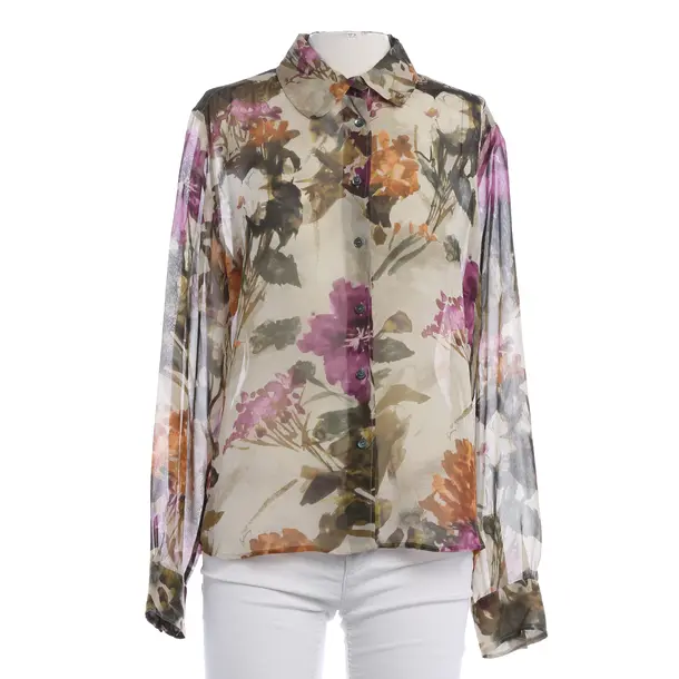 Bluse, in Mehrfarbig, Seide, Burberry London