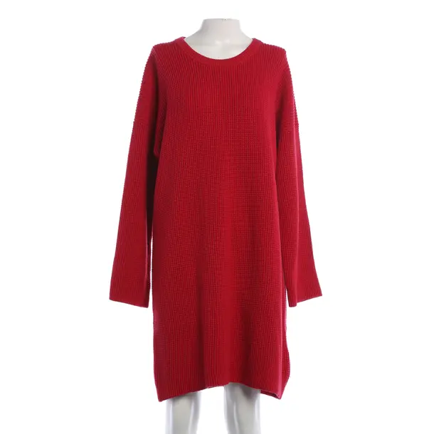 Dress, in Red, Cotton, Hugo Boss Orange