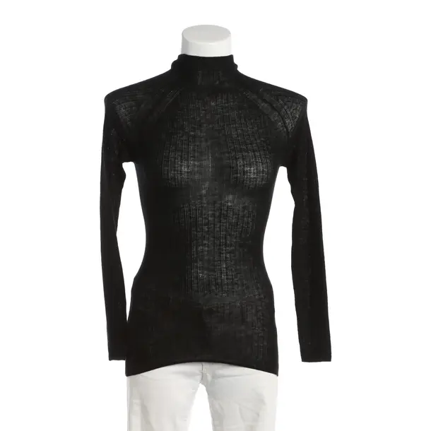 Longsleeve, in Schwarz, Wolle, Wolford