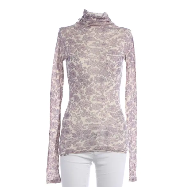 Longsleeve, in Lila, Baumwolle, American Vintage