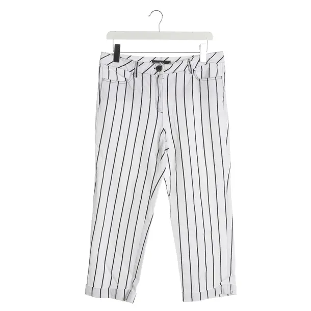 Pants, in White, Cotton, Marc Cain