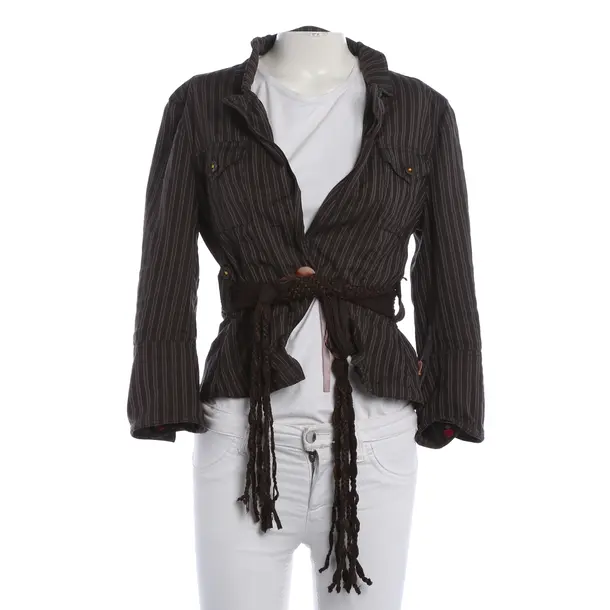 Blazer, in Brown, Cotton, Hugo Boss Green