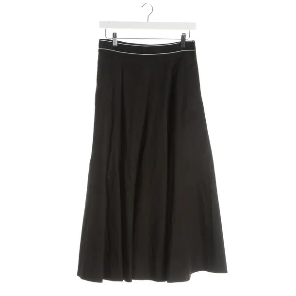 Pants, in Black, Cotton, Raffaello Rossi