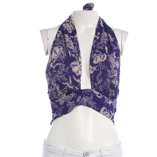 Top, in Purple, Polyester, Ba&sh