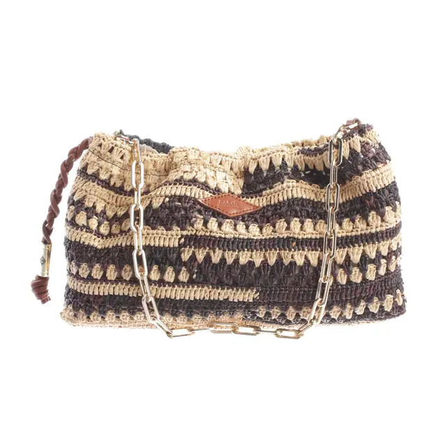 Shoulder Bag, in Light Brown, Straw, Ba&sh
