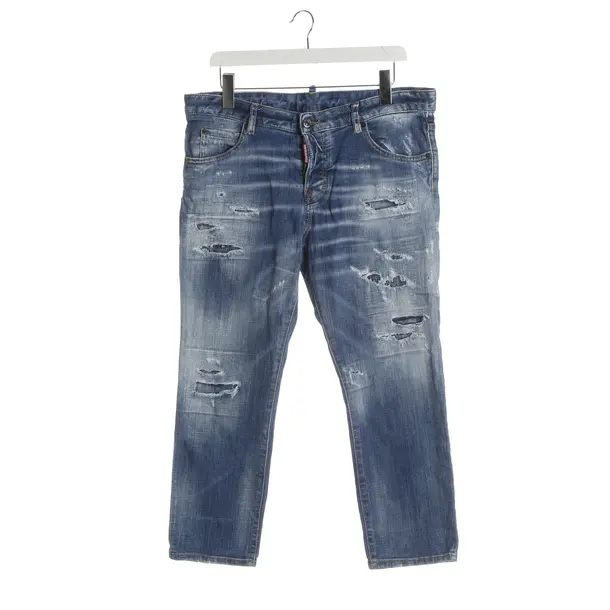 Jeans Straight Fit, in Blau, Baumwolle, Dsquared