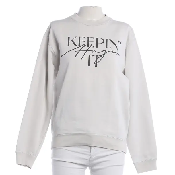 Sweatshirt, in Light Gray, Cotton, Hugo Boss Red Label