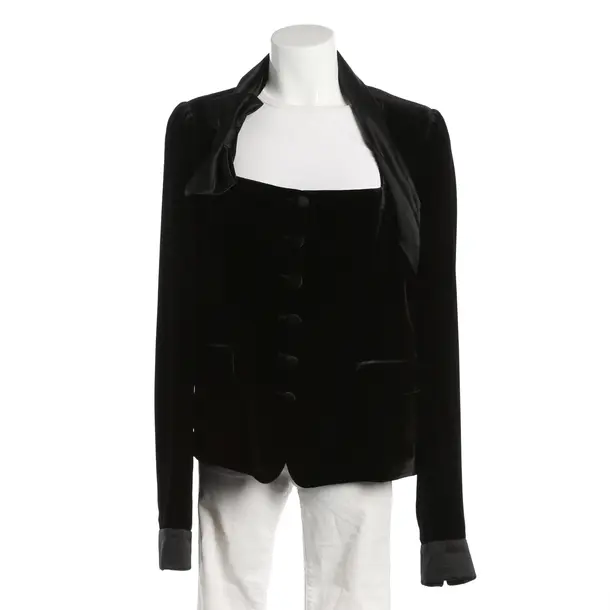 Blazer, in Schwarz, Viskose, Armani Collezioni