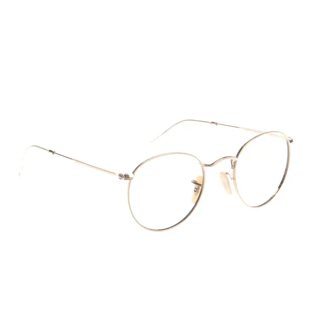 Brillengestell, in Gold, Metall (metallisch, metallisiert), Ray Ban
