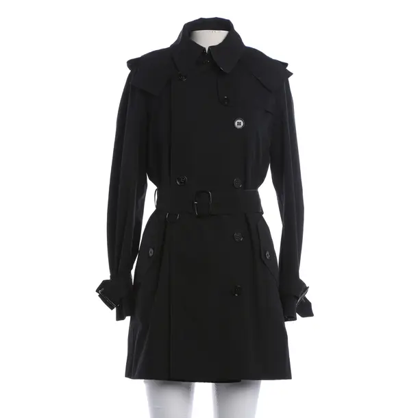 Übergangsmantel, in Schwarz, Baumwolle, Burberry London