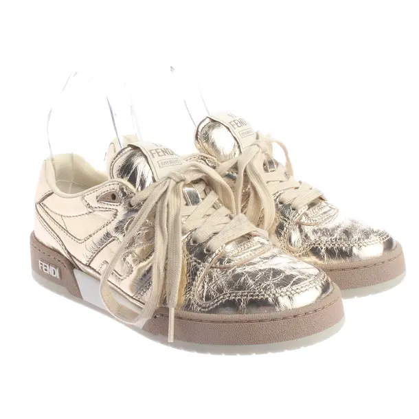 Sneakers, in Gold, Fendi