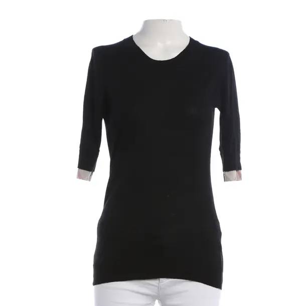 Shirt, in Black, Wool, Burberry Brit