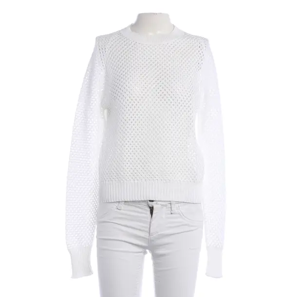 Jumper, in White, Cotton, Fabiana Filippi