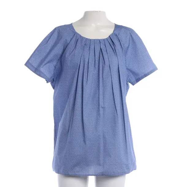 Bluse, in Blau, Baumwolle, Van Laack
