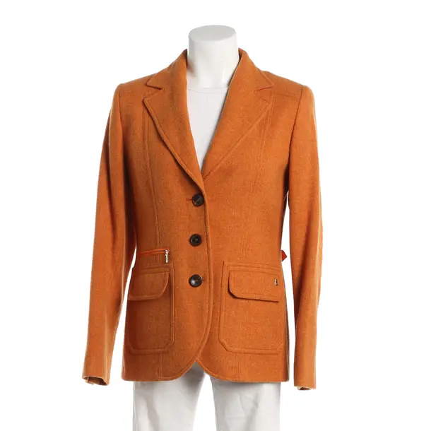 Blazer, in Orange, Wolle, Bogner
